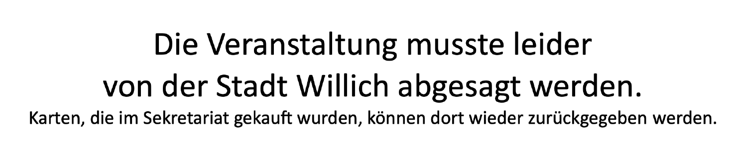 abgesagt